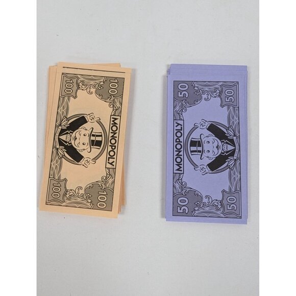 Monopoly House Divided Edition 2019 Game Replacement Money Currency Set - Picture 4 of 13